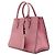 Prada Borsa Tote Paradigma in Saffiano Rosa con Logo Dorato - vista 2