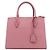 Prada Borsa Tote Paradigma in Saffiano Rosa con Logo Dorato - vista 4