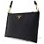 Prada Borsa a tracolla pouch Logo in Saffiano Nero - vista 3