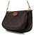 Louis Vuitton Borsa a tracolla e borsa a spalla Monogram Multi Pochette Accessories Multicolore - vista 3