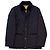 Burberry HADDINGTON Night Logo gesteppte Nylon-Halbjacke Schwarz