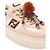 Fendi Zapatillas platform bajas de piel con charms - vista 4