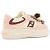 Fendi Zapatillas platform bajas de piel con charms - vista 5