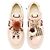 Fendi Zapatillas platform bajas de piel con charms - vista 6