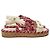 Chanel Sandali in corda con Velcro Argento