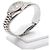 Rolex Original Diamond Datejust Damenuhr Silber - Ansicht 3