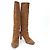 Botas de ante Saint Laurent Castaño