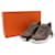 Hermès Sneakers Bouncing in pelle e camoscio Marrone  - vista 7