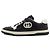 Gucci Herren-Sneaker aus schwarzem Leder mit Interlocking-Design