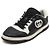 Gucci Herren-Sneaker aus schwarzem Leder mit Interlocking-Design - Ansicht 2