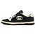 Gucci Herren-Sneaker aus schwarzem Leder mit Interlocking-Design - Ansicht 4