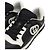 Gucci Herren-Sneaker aus schwarzem Leder mit Interlocking-Design - Ansicht 5