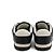 Gucci Herren-Sneaker aus schwarzem Leder mit Interlocking-Design - Ansicht 6