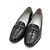 Salvatore Ferragamo Mocassini classici da donna in pelle nera - vista 3