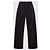 Maison Martin Margiela Pantalones anchos de algodón Negro - vista 5