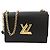 Louis Vuitton Twist MM Epi Gold Nero