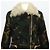 Burberry Giacca da donna in cotone camo, pelle e shearling - vista 2