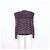 Balmain Giacca da donna in viscosa a righe con patch sulle spalle e bottoni - vista 4