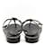 Chanel Sandali Pearl CC Nero  - vista 6