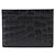 Saint Laurent Crocodile Card Case Black Leather - view 3