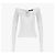 Jacquemus Haut en maille festonné pour femme Le Haute Logo Charm - vue 2