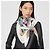 Hermès Pañuelo de seda triangular gigante Sarasa Multicolor - vista 2