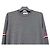 Thom Browne Merino-Wolle Rundstrick Charcoal stamp Braun - Ansicht 3