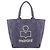 Isabel Marant Borsa Tote con Piccolo Logo Porpora - vista 3