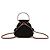 Miu Miu Leinwand-Leder-Rucksack Schwarz - Ansicht 5