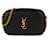 Saint Laurent Mini borsa a tracolla trapuntata Nero - vista 3