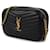 Saint Laurent Mini borsa a tracolla trapuntata Nero - vista 4