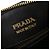 Prada Kleine Lederhandtasche stamp: MVM Schwarz - Ansicht 7