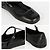 Miu Miu Leder-Ballerinas Schwarz - Ansicht 12