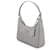 Mini Borsa Prada Re Nylon Grigia Marrone - vista 4
