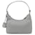 Mini Borsa Prada Re Nylon Grigia Marrone - vista 5