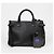 Burberry Saco de ombro tote Banner Medium Preto - vista 10
