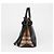 Burberry Saco de ombro tote Banner Medium Preto - vista 5