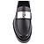 Mocassini Hermès in pelle nera Nero - vista 11