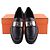 Mocassini Hermès in pelle nera Nero - vista 13