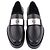 Mocassini Hermès in pelle nera Nero - vista 6