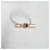 Hermès Mini Click Bracelet Cream Rose Gold White  - view 8