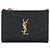 Saint Laurent Portamonete Monogram Matelassé Gold Nero