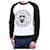 Balmain Strick mit besticktem Logo Mehrfarben  - Ansicht 1