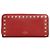 Valentino Cartera larga Gold Rockstud Roja