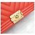 Chanel Borsa Boy Flap Chevron Medium Gold Series Rosso - vista 4