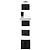 Saint Laurent Tarjetero Monogram All Black - vista 2