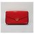 Fendi Borsa a tracolla WOC in vernice con catena e logo Argento - vista 2