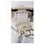 Gucci Borsa a tracolla tote Marmont in pelle Bianco - vista 6
