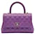 Chanel Caviar Coco Handle Lila  - Ansicht 1