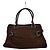 Salvatore Ferragamo Borsa a spalla Logo Gancini Marrone